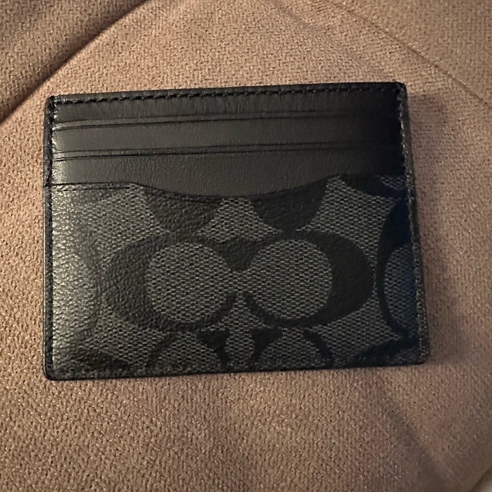 Perfect card holder for license and credit cards.